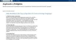 Desktop Screenshot of consejoidioma.blogspot.com