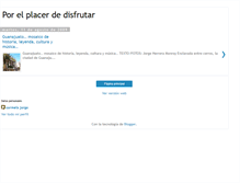 Tablet Screenshot of porelplacerdedisfrutar.blogspot.com