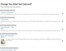 Tablet Screenshot of onthemovecatering.blogspot.com