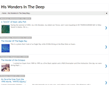 Tablet Screenshot of hiswondersinthedeep.blogspot.com
