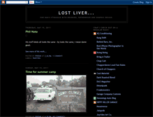 Tablet Screenshot of lostliver.blogspot.com