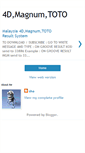 Mobile Screenshot of 4dmagnumtoto.blogspot.com