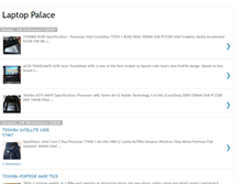 Tablet Screenshot of laptop-palace.blogspot.com