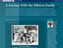 Tablet Screenshot of bilbrewfamilyjourney.blogspot.com