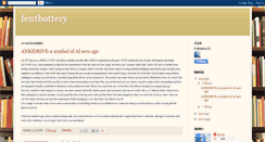 Desktop Screenshot of fentbattery.blogspot.com