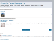 Tablet Screenshot of kimberlycurrerphotography.blogspot.com