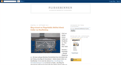 Desktop Screenshot of fliegerinnen.blogspot.com
