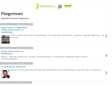 Tablet Screenshot of fliegerinnen.blogspot.com