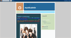 Desktop Screenshot of mysticalmin.blogspot.com