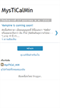 Mobile Screenshot of mysticalmin.blogspot.com