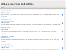Tablet Screenshot of globaleconomics.blogspot.com