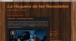Desktop Screenshot of hogueradelasnecedades.blogspot.com