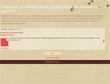 Tablet Screenshot of gambar-rumah-minimalist.blogspot.com