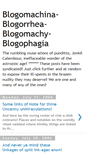 Mobile Screenshot of blogophagia.blogspot.com