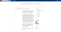 Desktop Screenshot of cineypolitica10.blogspot.com