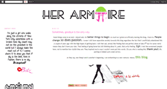 Desktop Screenshot of herarmoire.blogspot.com