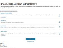 Tablet Screenshot of brianlegate.blogspot.com