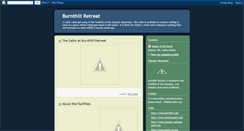 Desktop Screenshot of burnthillretreat.blogspot.com
