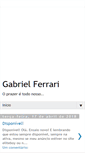 Mobile Screenshot of gabrielesuaferrari.blogspot.com