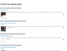 Tablet Screenshot of comoosnossospais.blogspot.com
