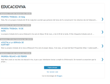 Tablet Screenshot of educacioviva.blogspot.com