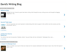 Tablet Screenshot of davidwritingblog.blogspot.com