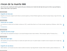 Tablet Screenshot of infiernomortal666.blogspot.com