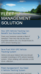 Mobile Screenshot of fleetmanagementsolution.blogspot.com