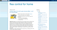 Desktop Screenshot of flea-control-for-home.blogspot.com