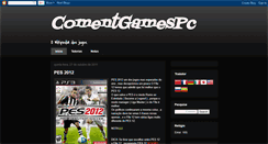 Desktop Screenshot of comentgamespc.blogspot.com