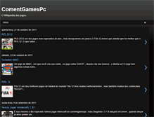 Tablet Screenshot of comentgamespc.blogspot.com