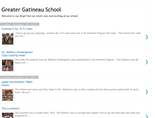 Tablet Screenshot of greatergatineauschool.blogspot.com