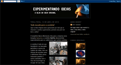 Desktop Screenshot of experimentandoideias.blogspot.com