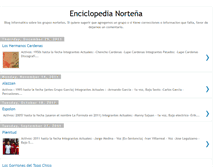 Tablet Screenshot of gruposnortenos.blogspot.com