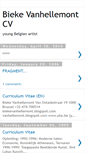 Mobile Screenshot of biekevanhellemont.blogspot.com