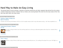 Tablet Screenshot of hardwayeasyliving.blogspot.com