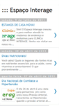 Mobile Screenshot of espacointerage.blogspot.com
