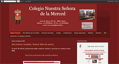 Desktop Screenshot of colegiolamercedmadrid.blogspot.com