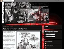 Tablet Screenshot of ideascomunes400.blogspot.com