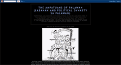 Desktop Screenshot of palawanpoliticaldynasty.blogspot.com