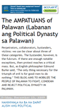 Mobile Screenshot of palawanpoliticaldynasty.blogspot.com