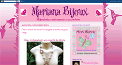 Desktop Screenshot of mariana-bijoux.blogspot.com