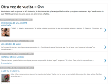 Tablet Screenshot of otravezdevuelta.blogspot.com