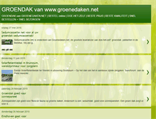 Tablet Screenshot of groendak.blogspot.com