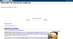 Desktop Screenshot of history-michael-jordan.blogspot.com