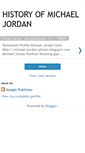 Mobile Screenshot of history-michael-jordan.blogspot.com