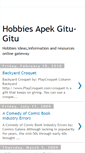 Mobile Screenshot of hobbies-apek-gitu-gitu.blogspot.com