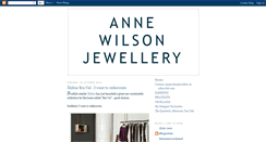 Desktop Screenshot of annewilsonjewellery.blogspot.com