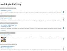 Tablet Screenshot of madapplecatering.blogspot.com