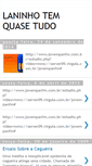 Mobile Screenshot of laninhotemquasetudo.blogspot.com